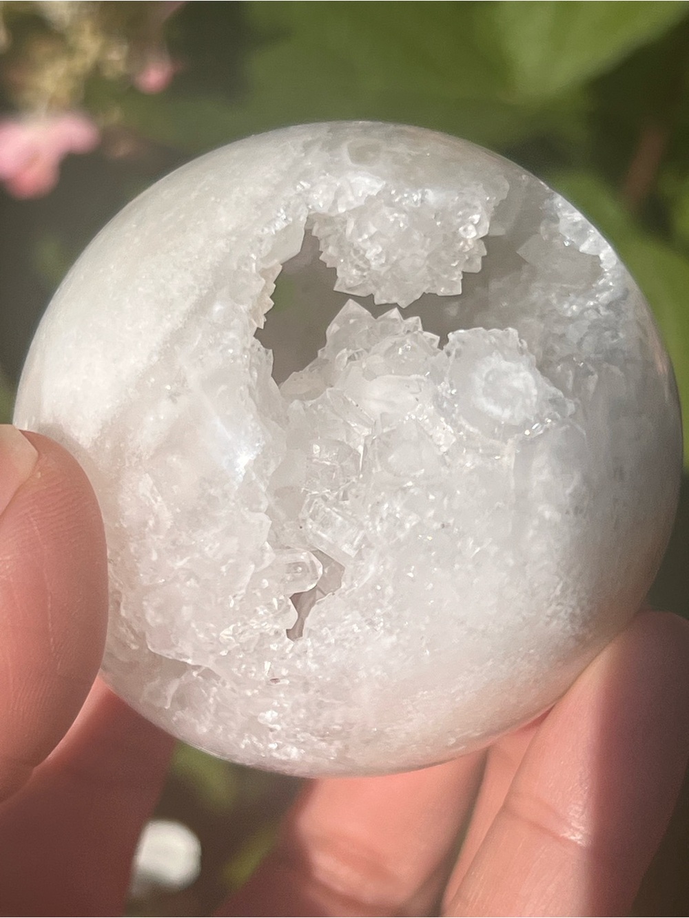 Moroccan (5) quartz sphere | crystal